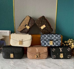 Дизайнерские мешки метиса на плечо East West Кожаный AG Creathody Crossbody Messenger Pochette Designer Luxury Sudbag Cumpes с закрытием S-Lock M46279 M22834 M46595