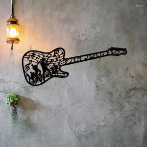 Dekorative Figuren dekorieren Sie Ihre Wand mit einem stilvollen Gitarrenstück perfekten Geschenk für Musikliebhaber Home Decor Szene Themenparty Decorr.