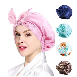 2024 100% Natural Mulberry Silk Night Cap Sleeping Cap Pure Silk Hair Wrap Sleeping Beanie for Women Girlfor Pure Silk Hair Wrap