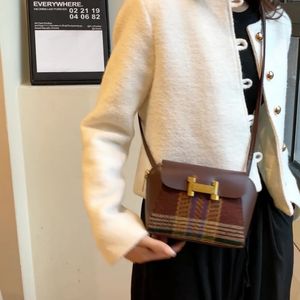 Großhandel Vintage Style Trendy Plaid -Reise -Rucksack benutzerdefinierte Logo gedruckte Schülern Umhängetasche Oxford Rucksack für Frau