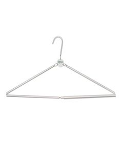 1 st bärbar vikbar hängande aluminiumlegering klädstativ för reseshushållens sovsalar hängande vikande hängare7223119
