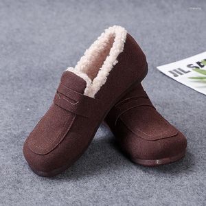 Freizeitschuhe Frauen Wohnung 2024 Mode Wildleder Frauen Runde Kopf Loafer Square Toe Luxus Designer