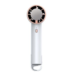 Handheld -Lüfter tragbare Luftkühler Mini -Desktop -Lüfter Queit Sicherheitslüfterlüfter wieder aufladbarer kleiner Lüfter langer Ausdauer Stong Winds Fan für Home Outdoor Office