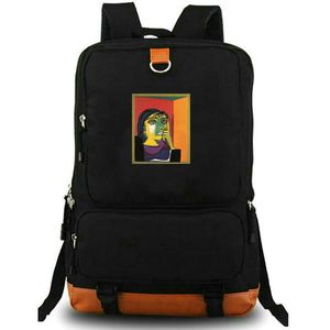 Рюкзак Marr рюкзак Pablo Picasso Daypack Painting School Sack Print Rucksack Leisure Schoolbag Day Day Day Pack