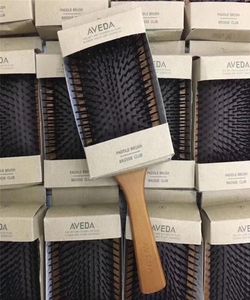 Top Quality Korea AVEDA Paddle Brush Brosse Club Head Massage Hairbrush Comb Prevent Trichomadesis Hair SAC5730071