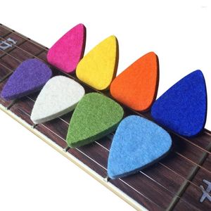 Bowls Ukulele Picks Felt Picks/Plectrums for Guitar 8ピースマルチカラー