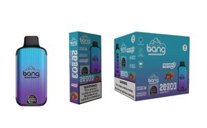 24hr shipping Original BANG SMART SCREEN V ape Box 20000 Puffs 16 flavors Disposable E Cigarettes 28 ml Rechargeable 0% 2% 3% 5%