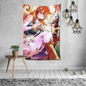 Tapestries Animation Welcome To Demon-School Iruma-Kun Tapestry Novel Room Decor Wall Blanket Art For Living Bedroom Party One