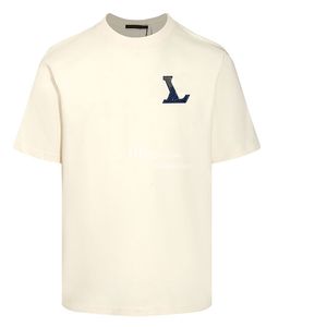 Brand tops tops designer masculino camiseta de verão Tees respirável Crew pescoço de algodão puro manga curta tanques de skate para jovens