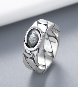 New Love Rings Designer Jóias Moda listrada Carta Universal 925 Silver Plata