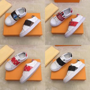 Athletic Outdoor Kids Shoes Boys Girls Leather High Antiskid Children