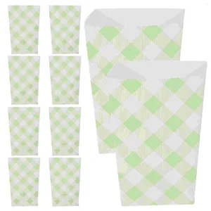 Nehmen Sie Container 10 PCs Geburtstagshut Popcorn Box für Food Paper Französisch Pommes für die Servierboxen