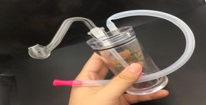 Высококачественные 10 -мм мужские мини -пластиковые переработки Bongs Mini Moil Rigs Dab Beaker Water Bong для курения 2157939