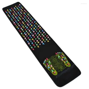 Carpets Drop 35 170cm Carpet Foot Massage Mat The Road Of Health A Massager Color Stone Blanket Rugs