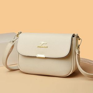 Moda kadın deri çanta omuz çantası düz renk yüksek kaliteli flep crossbody çantaları kadınlar için messenger sac bir ana 240509