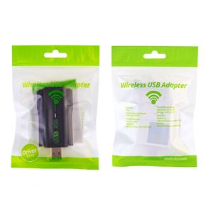 AC Dual Band Computer USB Drive gratis trådlöst nätverkskort WiFi -mottagare sändare 2.4G/5G