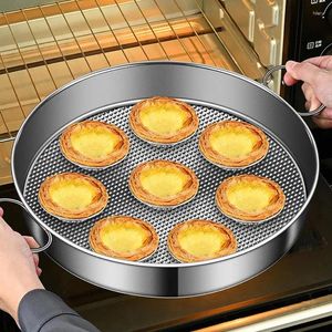 Double Boilers Stainless Steel Food Steamer With Handle Cake Pan Non-stick Chinese Kitchen Steaming Tray Pie Maker Baking Tool