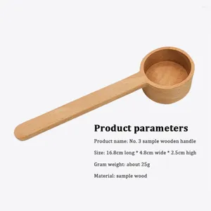 Colher de café Black Walnut Spoon fácil de usar cozinha conveniente de inovação de madeira de alta qualidade copo durável