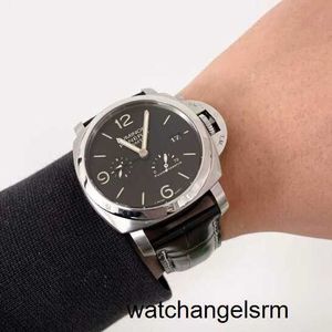 Quartz Wristwatch Panerai Luminor 1950 Series 44mm قطر العرض عرض تلقائي ميكانيكي للرجال ساعة Pam00321