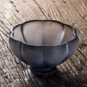 Teaware Sets Rongshantang Tea House Glaze Basin Jianshui Large Size Wash Bowl Washed Glass Set Mat Fruit Plate