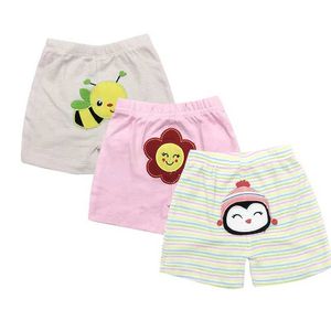 Shorts por atacado 3 peças/pacote 0-2 anos PP Calças da calça desenho animado de bebês ou meninos e meninas roupas de entrega grátis roupas de bebê d240510