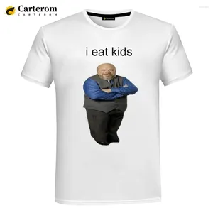 Camisetas masculinas Bertram Eats Kids Camiseta engraçada Homens mulheres Moda de verão Casual Eu como tampa de rua de hip hop de impressão 3D Hip Hop