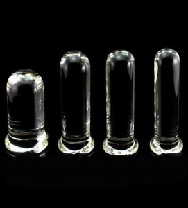 Camatech Enorme cilindro Pyrex Glass Dildo Big Glase Penis Crystal Crystal Crystal Plugs G Spot Spot Pleasure Wand Sex Toys Y2004216696587