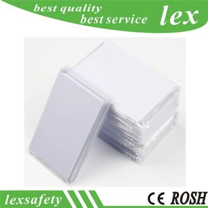 ATMEL T5577 Proximity Writable PVC RFID cards T5557 ISO11785 125KHZ White Plastic Smart Blank Thin IC Card For 100PCS