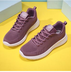 Scarpe da corsa per donne Black Pink Pink Purple Trainners traspirato Girl Sneaker Sneaker Gai