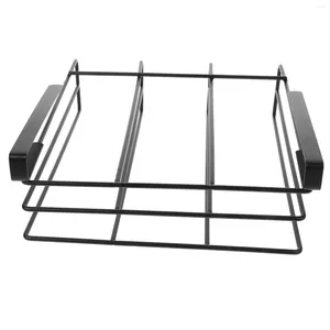 Armário de armazenamento de cozinha Rack de armários de utensílios de utensílios de organizadores para utensílios de cozinha pendurados cabides de aço inoxidável