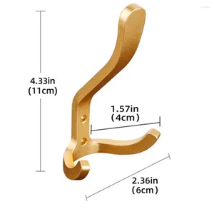 Ganci per la parete in alluminio per la parete in alluminio per le perforazione del bagno per la perforazione per asciugamano da bagno gancio