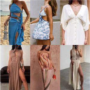 Novo design vestidos de moda boêmios sexy slim fit recorte novos vestidos de verão para mulheres roupas fz2405111