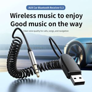 New 5.3 Bluetooth Receiver for Car MP3 Player Adapter with Call Isolation and Noise Reduction