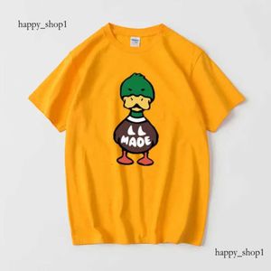 Men's T-Shirts Human Made T Shirt Men Women Harajuku Graphic Tshirt Japanese Streetwear Duck Top Teed Humanmade T-shirt cute kawaii Tees 347