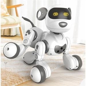 Для собачьих игрушек управление домашними животными игрушки Интерактивный робот Симпатичный отдаленный электронный разговорной модель животных Подарок интеллектуальный щенок. Дети 2092685 obsj