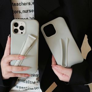 2024 Новый силиконовый Creative Yufor Case Case, подходящий для iPhone 15/14/13 Pro Phone Case