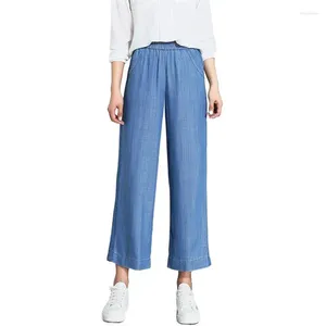 Jeans femminile femminile pantaloni jeans 2024 primavera estate sottile blu nera gamba bianca gamba femmina pantaloni di jeans morbidi pantaloni