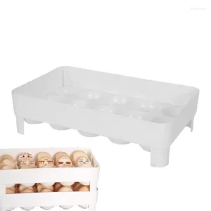 Storage Bottles Egg Organizer For Refrigerator Non Slip Holder Durable Container Tray Box Anti-collision Rack