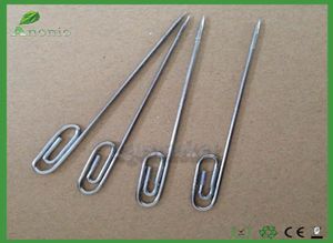 4 GR2 Titanium Dabber Paper Clip Titanium Nails Dicas de 10 cm de agulha Dabber Tip1913027