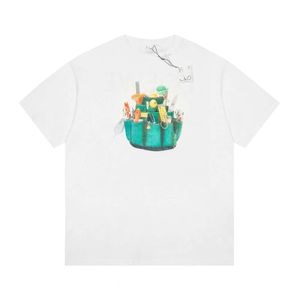 Loewve Tshirt 디자이너 티 럭셔리 패션 여성 티셔츠 하이 스트리트 여름 새로운 오리지널 인쇄 된 느슨한 티셔츠 짧은 슬리브