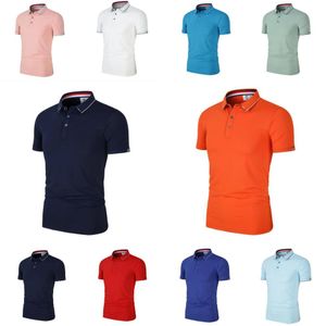 Yüksek kaliteli lüks İtalya Erkekler T-Shirt Tasarımcı Polo Gömlek Yüksek Sokak Nakışları Büyük Küçük At Timsah Giyim Erkek Marka Polo Gömlekleri