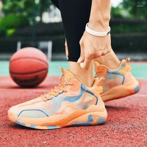 Basketball Shoes 2024 Adult Brand For Kids Sneakers Girls Boys Hig-top Breathable Sport Shoe Soft Bottom Running