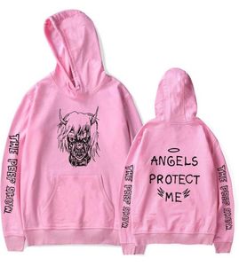 2019 New Lil Peep Hoodies Men Hooded Sweatshirts Men Pink Spring Hip Hip Hip Hip Hip Hip Harjuku Loose 4XLフーディースウェットシャツストリートウェアX05023486