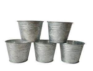 D7xh7cm galvanizli ekiciler küçük gümüş kreş tencere mini sulu meyveler teneke kutular flowerpots sf0486985879