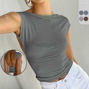 Women's T Shirt sexy Tees New sexy spicy girl Y2K T-shirt with front back breathable sports top, slim fit tank top for women tops