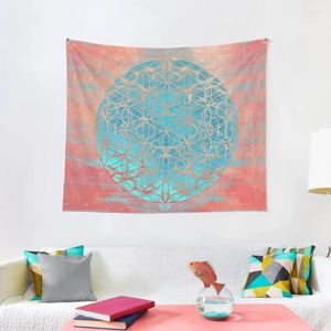 Tapisseries Flower of Life Tapestry Decor Home Room Decoration Korean Style Bed