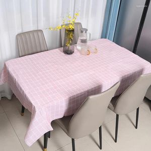 Table Cloth 50005 Waterproof Oil Proof And Wash Free PVCmesh Red Tablecloth Desk Student Coffee Mat Fabric Art