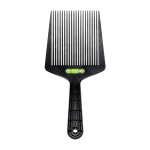 Hårborste frisyrnivå Comb Bang Oil Cutting Angle Justering Stor tänder Comb Styling Tool Professional Hair