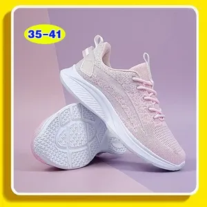 Swobodne buty prowadzące lato Tenis, oddychający miękki dno -platforma platforma Sneaker Barefoot Sports