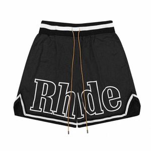 Rhude Short Men Shorts Designer Pants Brourble Casual Bestquality Pant Women Halfpats USA Rozmiar S-xl Z8mj# J0n6